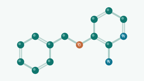 3BPA (3-(benzyloxy)pyridin-2-amine) molecule