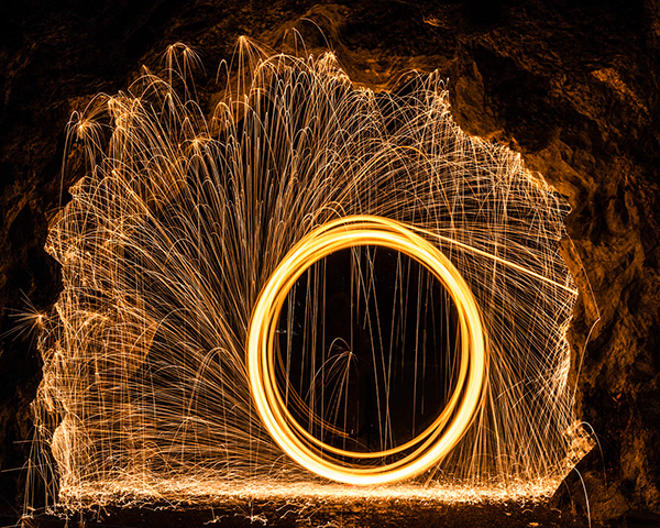 Long exposure photograph by Jeroen Van Goey