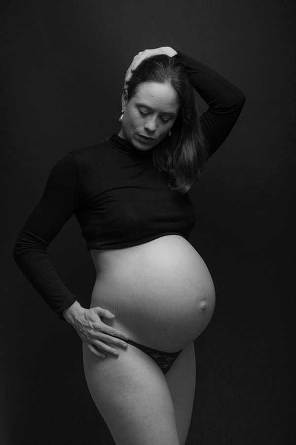 Pregnancy photograph by Jeroen Van Goey